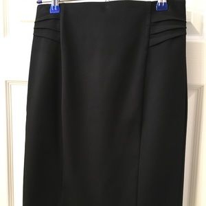 Black pencil skirt